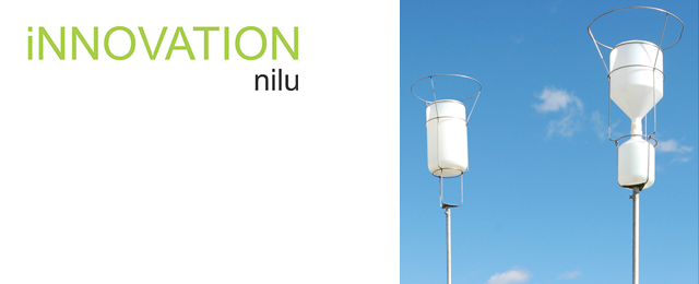 Simple collectors by NILU - RS 1 and SF 1 - Particulate Fallout collector SF 1 and precipitation collector RS 1