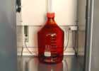 "E" sample insert 1x5 litre collection bottle DURAN-glass (optional brown glass)