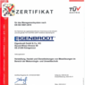 DIN EN ISO 9001 Zertifikat