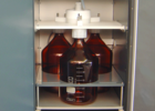 "T" sample insert 3x5 litre collection bottle DURAN-glass (optional brown glass)