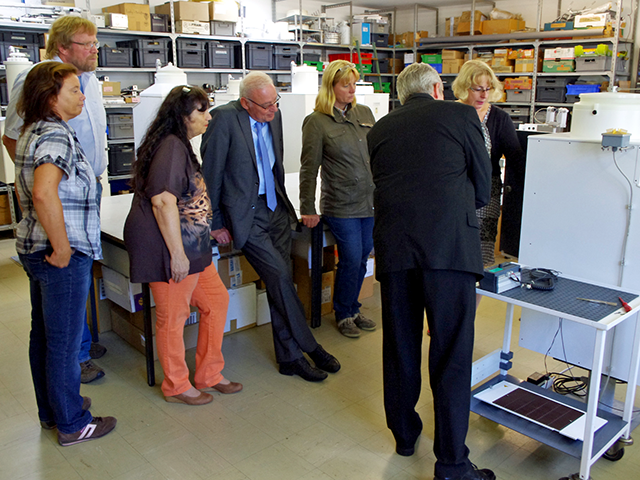 Eigenbrodt GmbH & Co. KG: Factory tour by the committee for Economics ...