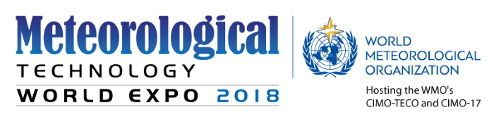 Exhibiting at Meteorological Technology World Expo 2018 - meet us there